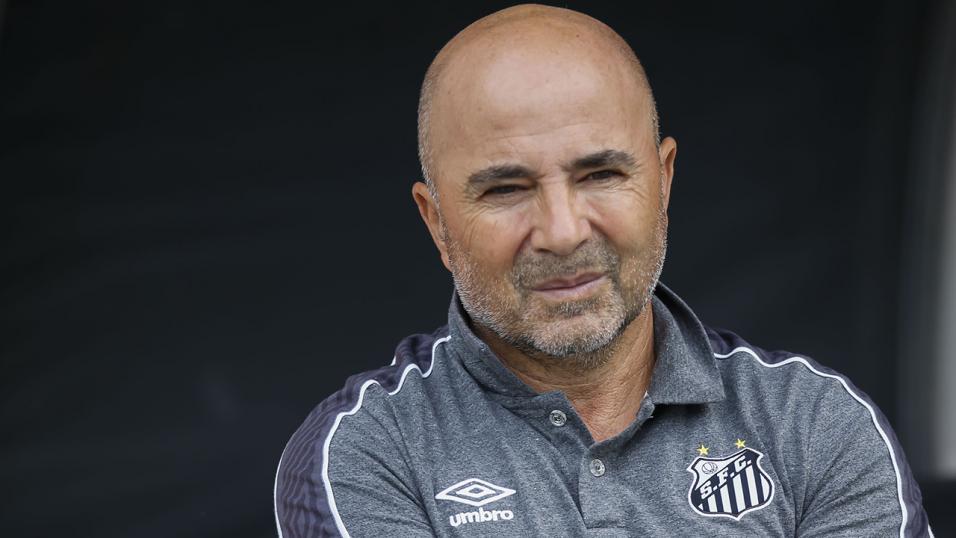 Santos manager - Jorge Sampaoli
